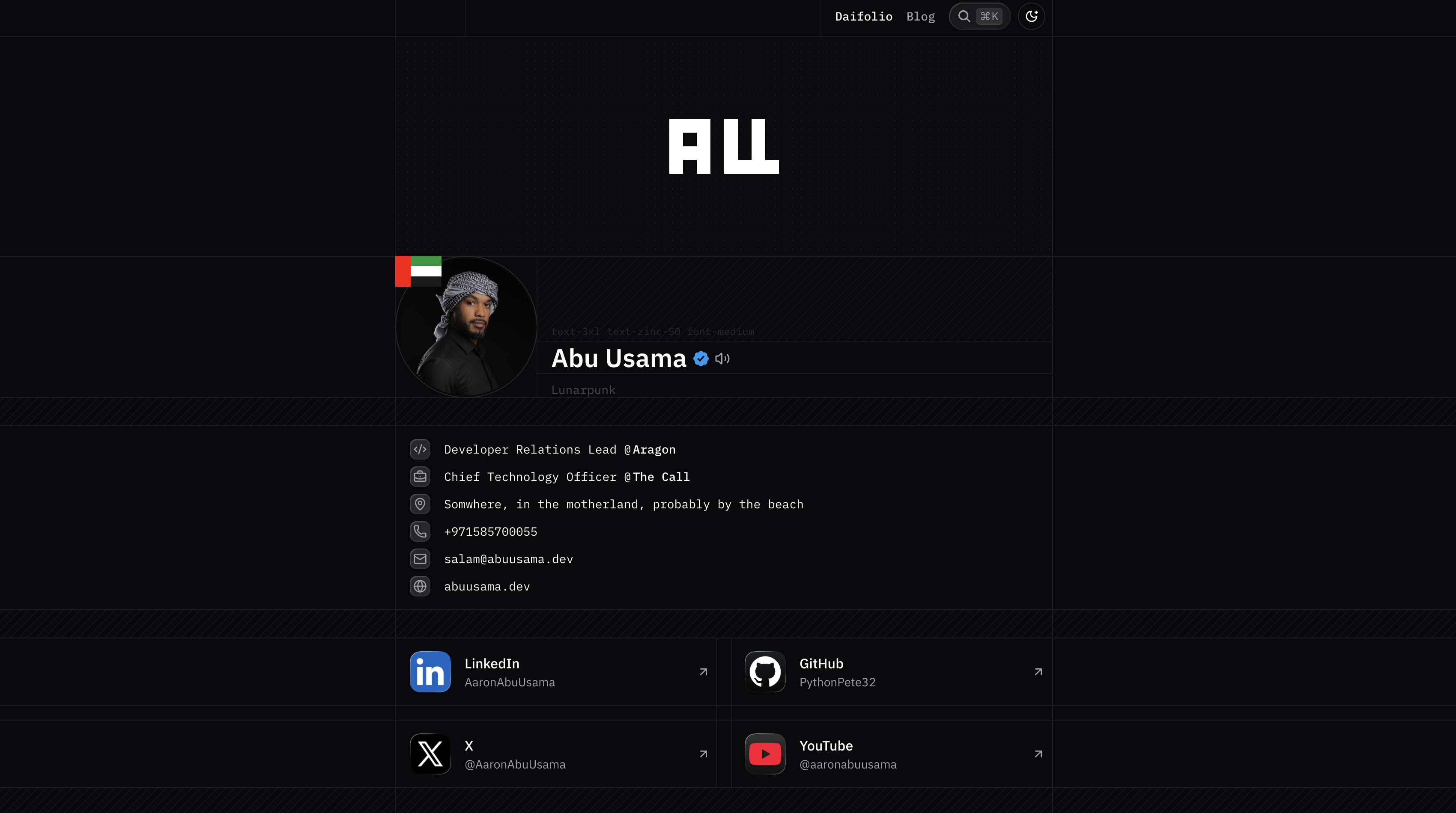 Welcome to abuusama.dev